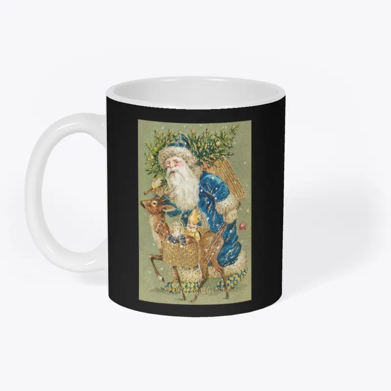 Santa mug vintage 1900's style